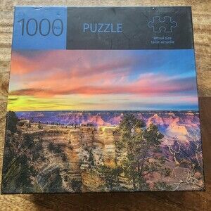 Giftcraft The Grand Canyon 1000 Piece Jigsaw Puzzle Multicolor Landscape Sunset